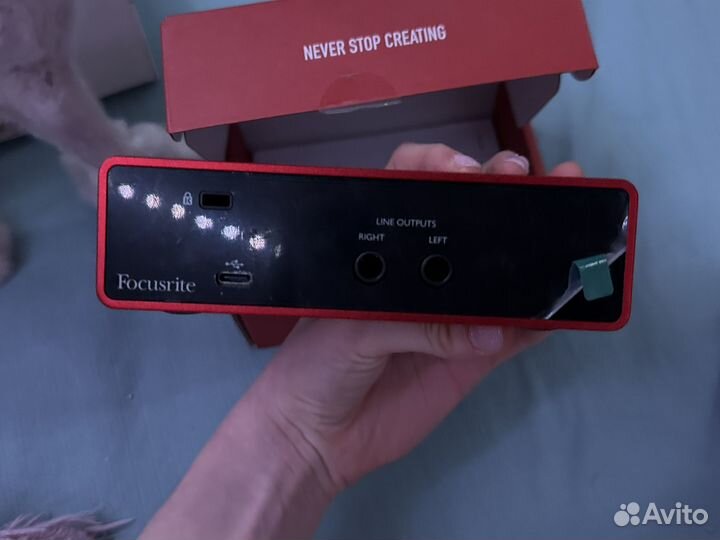 Звуковая карта focusrite scarlett solo 3rd gen