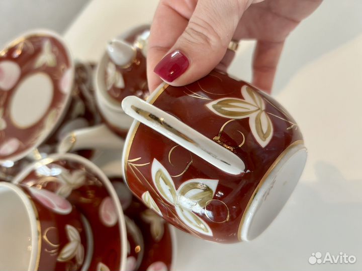 Чайный сервиз вербилки СССР