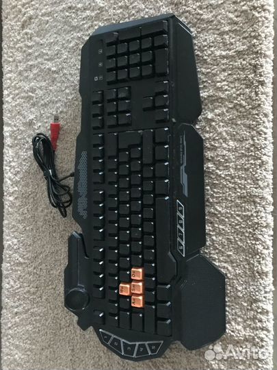 Клавиатура A4Tech Bloody B314 черный USB Multimedi