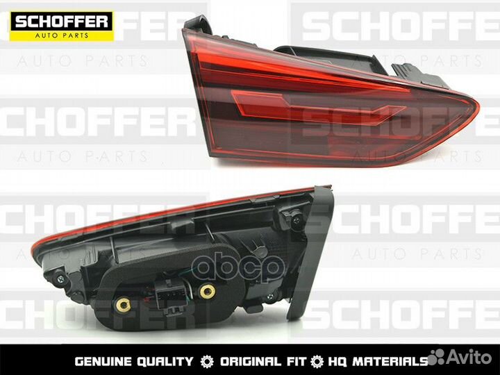 Фонарь в крышку багажника левый Volkswagen Polo