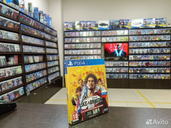 Yakuza Like a Dragon PS4 (возможен обмен)