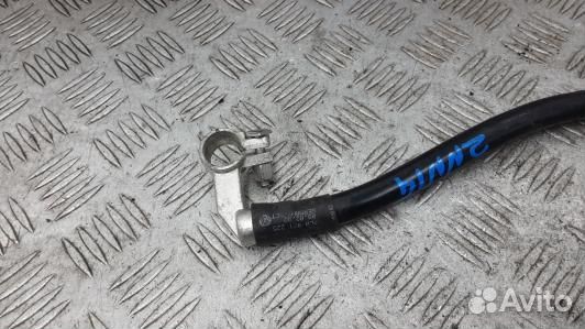 Клемма аккумулятора минус volkswagen touareg 7L (2