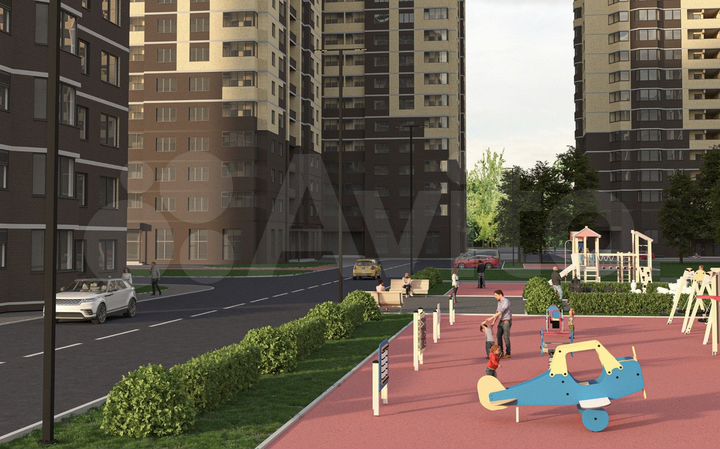 1-к. квартира, 49,1 м², 12/19 эт.