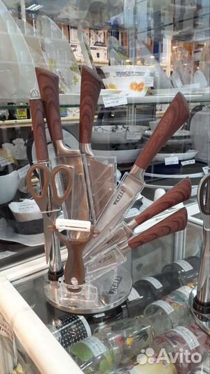 Набор ножей цельнометаллических