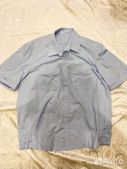 Рубашка синяя мвд