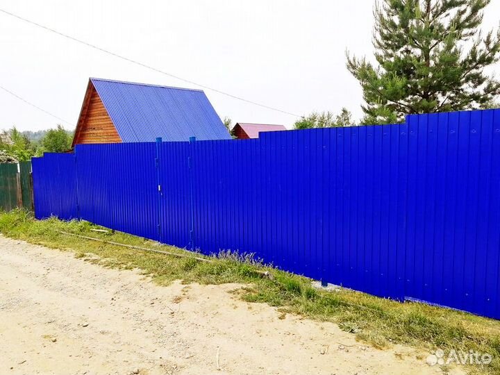Заборы из профнастила