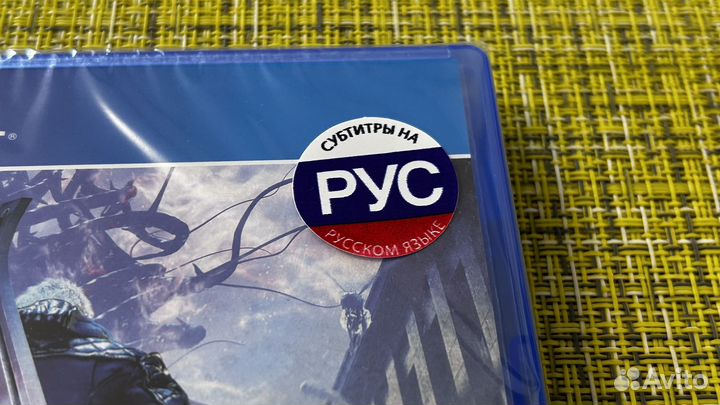 Devil may cry 5 ps4 новый диск