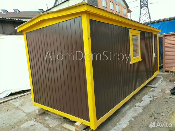 Новые деревянные бытовки