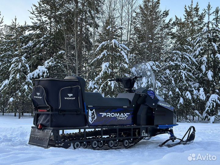 Снегоход promax yakut 500 версия 2.0 4T 20 черный