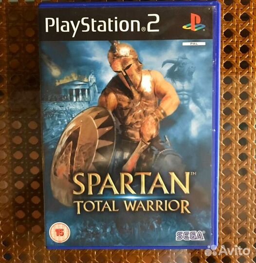 PS2 Spartan: Total Warrior лицензия PlayStation 2