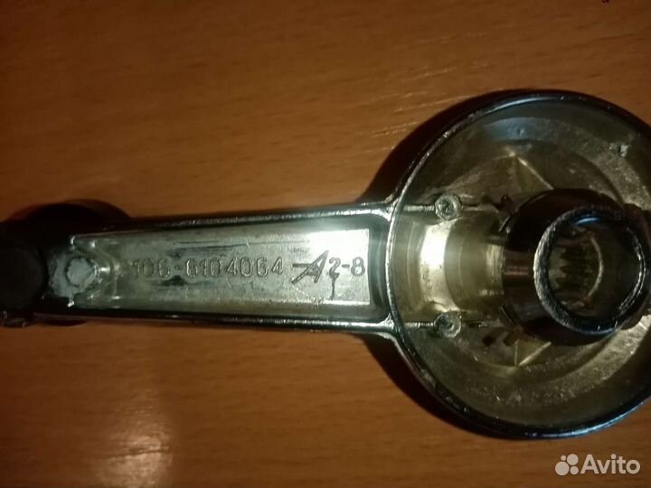 Ручка стеклоподъемника хром ваз
