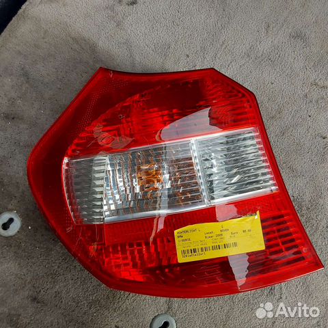Bmw E87 1 серия фонарь задний левый