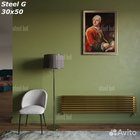 Трубчатый горизонтальный радиатор