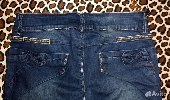 Джинсы-стрейч новые р. W30 на росс. 46