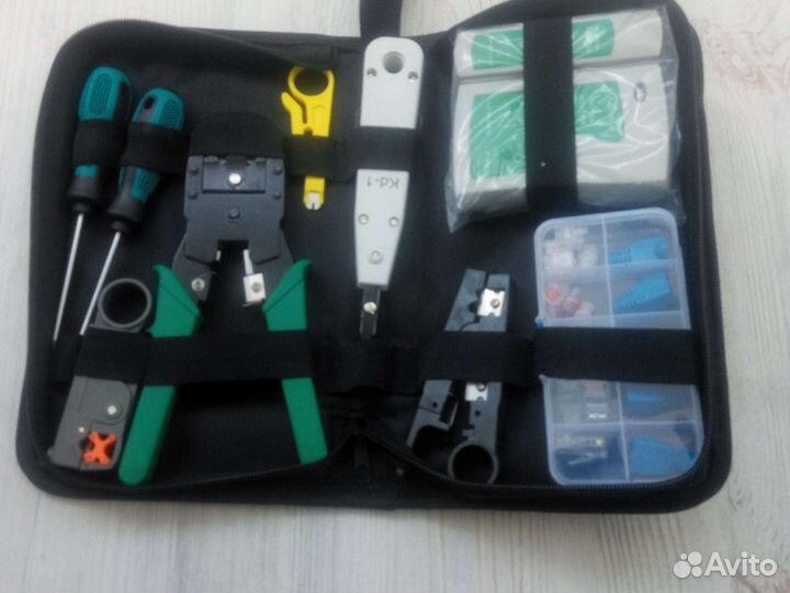 Набор инструментов для ремонта компьютерных сетей