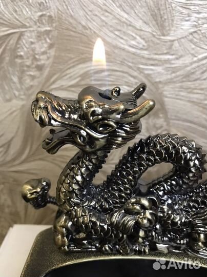 Пепельница с зажигалкой -Дракон(символ 2024 г.)