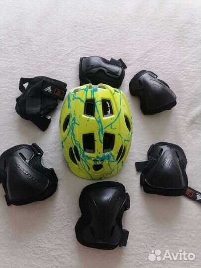 Защита и шлем для роликов, детские