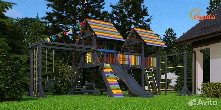 Спортивный комплекс Савушка 1 (Black Edition)