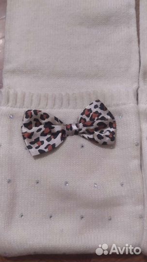 Шарф детский с карманами новый