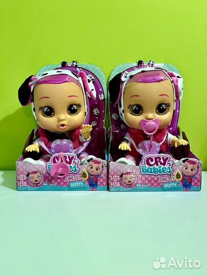 Кукла Край Бебис Модница Дотти плачет / Cry Babies