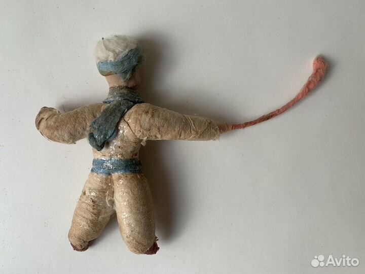 Елочные ватные игрушки СССР