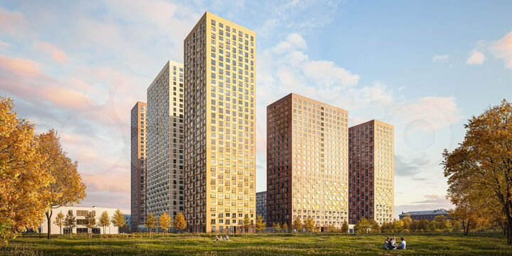 1-к. квартира, 35,3 м², 2/32 эт.