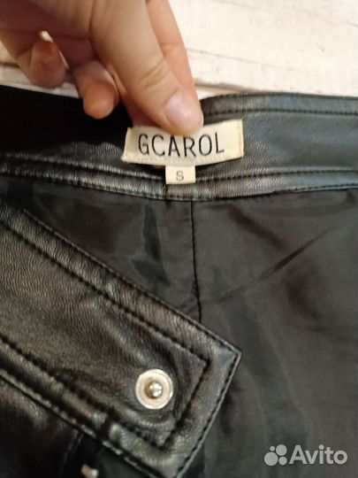 Кожаная юбка