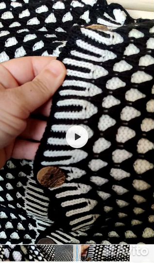 Вязаный с наволочками