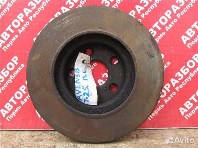 Диск тормозной передний левый Toyota Avensis 2 T25