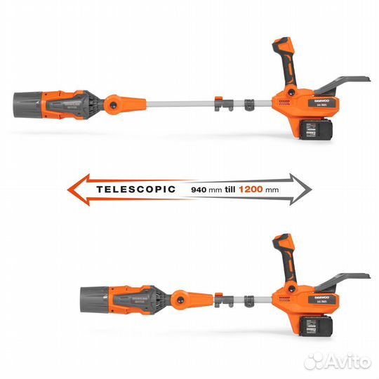 Воздуходувка аккумуляторная daewoo dabl 7042Li (бе