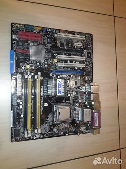 Материнская плата с процессором asus P5WD2 Premium