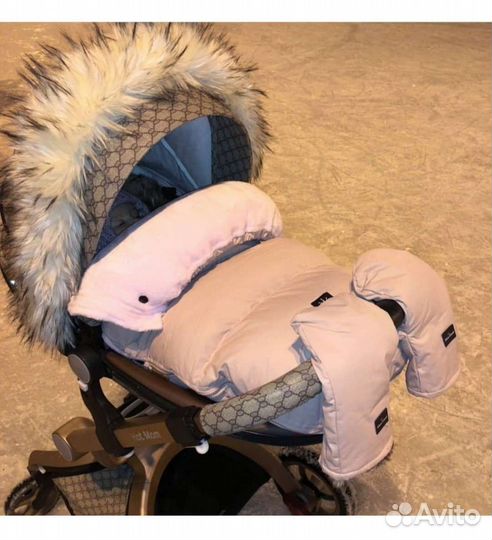 Муфты-варежки для рук на коляску