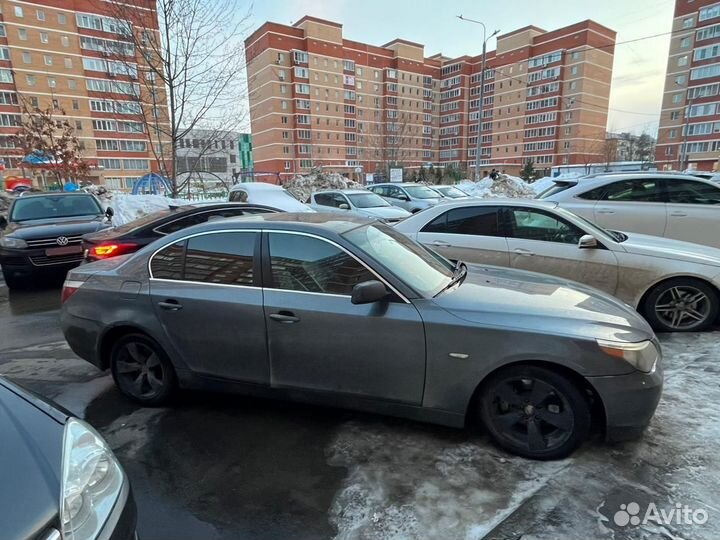 BMW 5 серия 2.5 AT, 2007, битый, 242 000 км