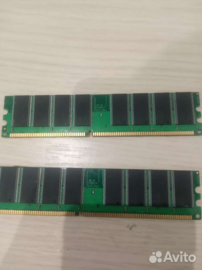 Оперативная память 1 GB DDR-400 dimm