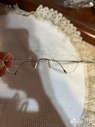 Очки титановая оправа