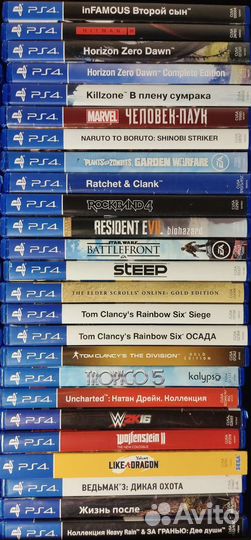 Игры для приставки playstation 4