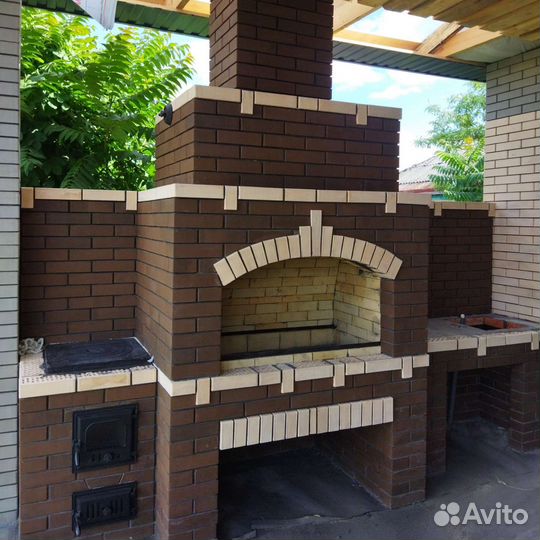 Печник. Мангал, камин, русская помпейская печь