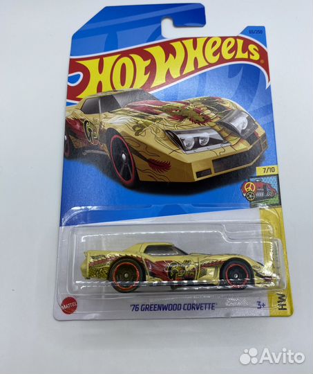 Hot wheels 76 greenwood corvette