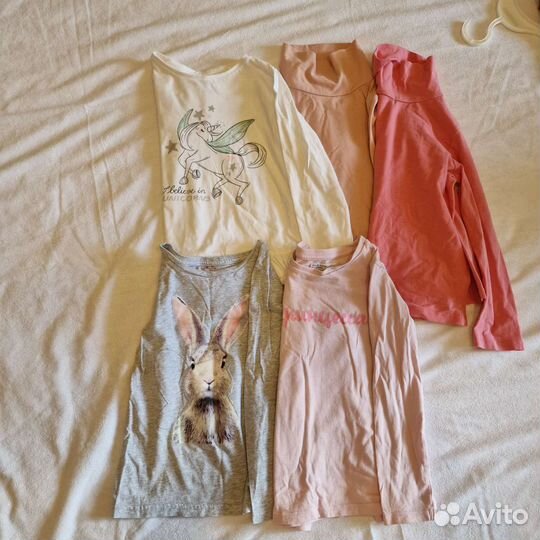 Вещи пакетом на девочку 110-116