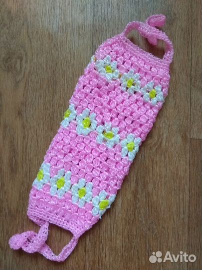 Мочалка ручной работы