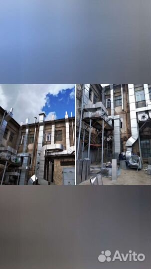 Монтаж вентиляции, кондиционеров, тепловых завес