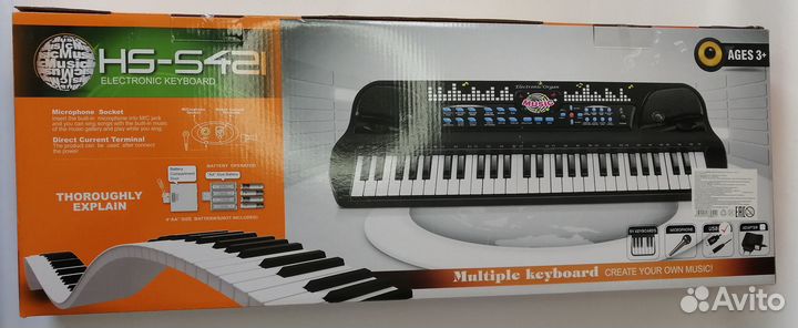 Электронный детский синтезатор