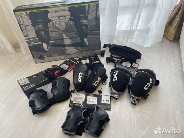 Защита для роликов взрослая, локти