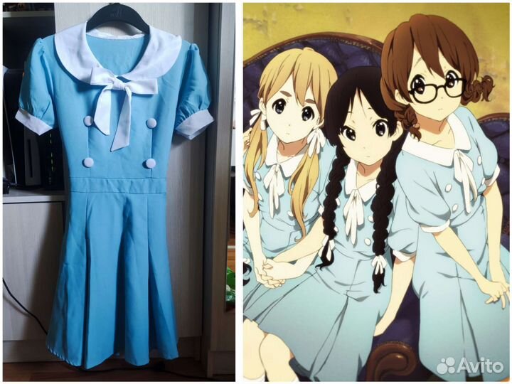 Косплей K-ON Yui Hirasawa аниме