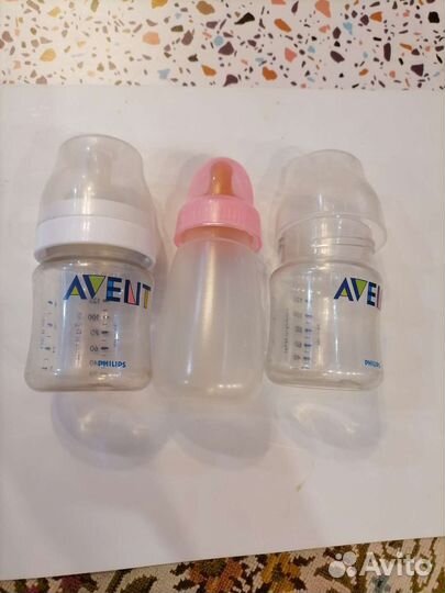 Бутылочки для кормления avent