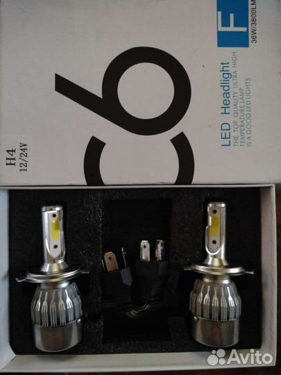 Лампы светодиодные h4