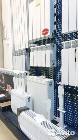 Биметаллический радиатор Теплоприбор BR1-350 x12