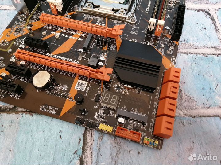 Комплект xeon E5-2678v3 + X99 Atermiter + 16gb