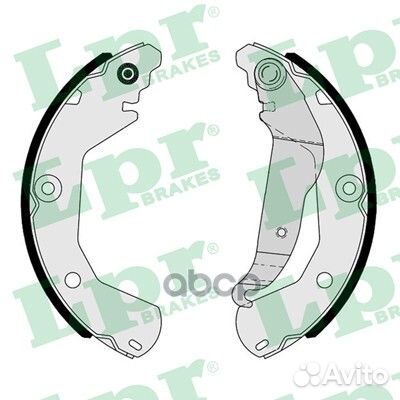 Колодки тормозные барабанные 01163 01163 Lpr
