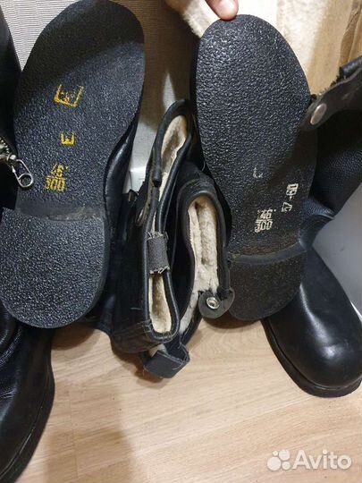 Лётные 46,47,48 размер меховые яловые сапоги новые